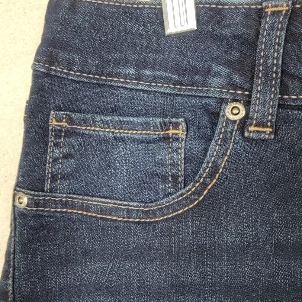 Maurices NWT 18W Short Slim Bootcut Jeans Dark Wash Curvy Stretch‎ Plus Size - Picture 10 of 13